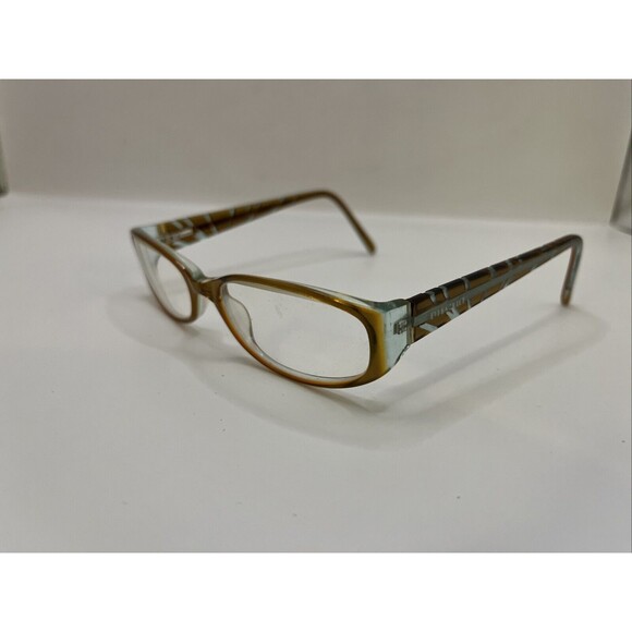 Ellen Tracy Eyeglasses Designer Frames Only Brown 52-16-130 - Picture 3 of 6